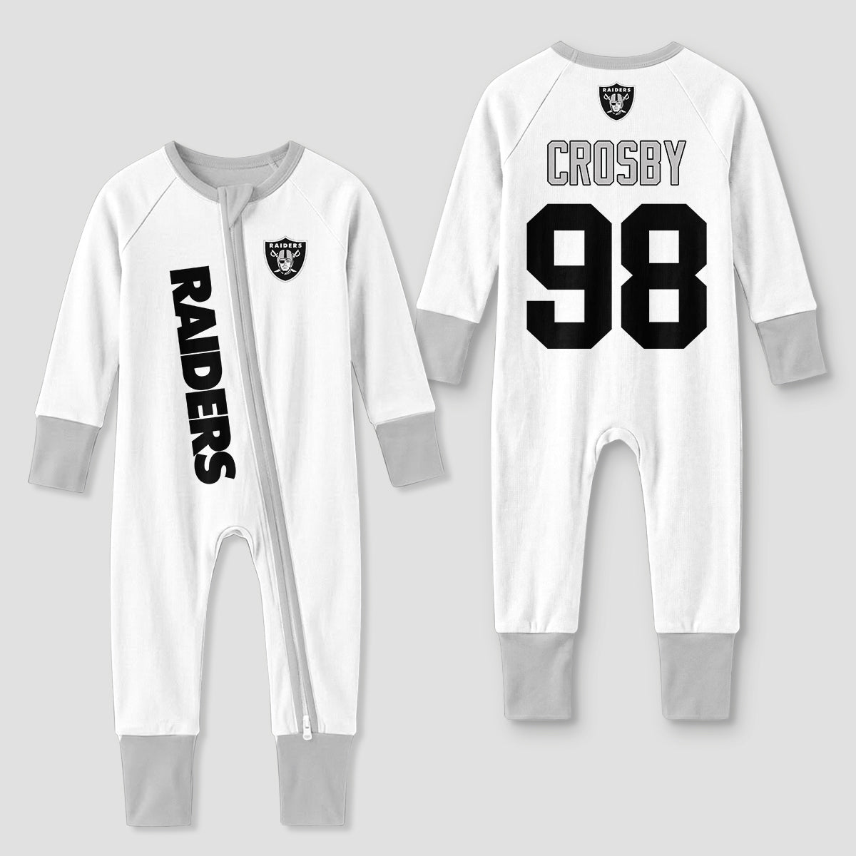 Raiders MC 98 Football!! Inspired Bamboo Convertible Zippy