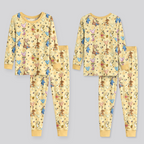 Baloons Bear and Friends Bamboo Two Piece Long Sleeve Pajama Set