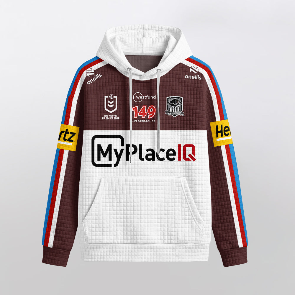 Penrith Unisex Home Waffle Hoodie