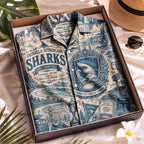 Cronulla Rugby Hawaiian Shirt – Retro Inspired Shirt