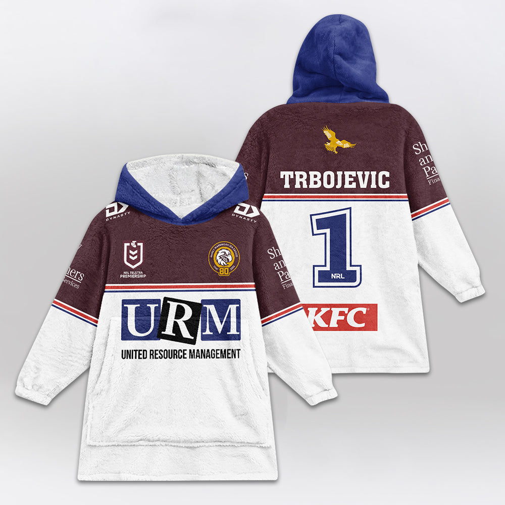 Manly Warringah Unisex Blanket Hoodie
