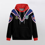 New Zealand Retro 2001 Unisex Waffle Hoodie