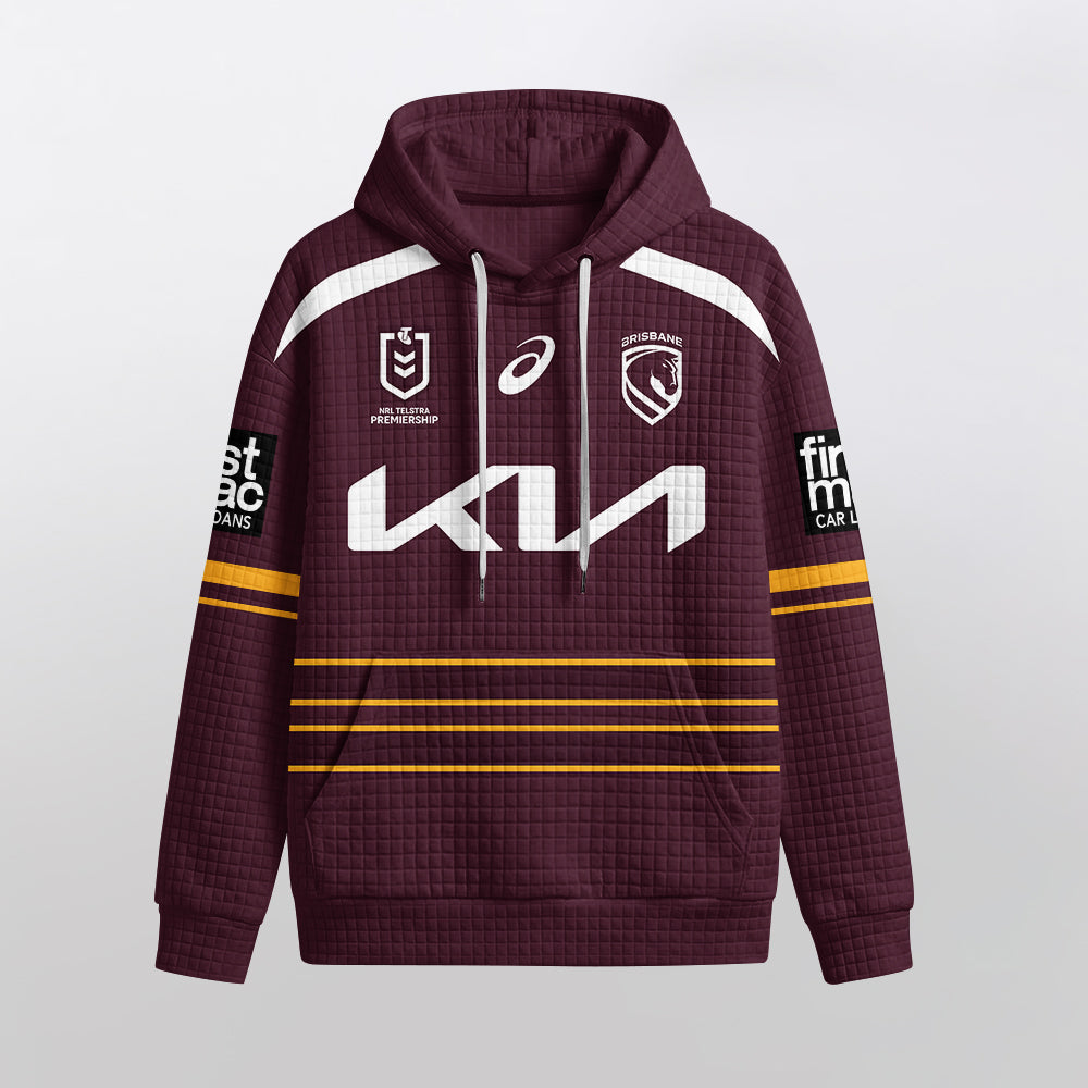 Brisbane Home Waffle Hoodie