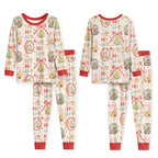 Christmas Bear and Friends Bamboo Two Piece Long Sleeve Pajama Set