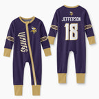 Vikings Football JJ 18 Inspired Bamboo Convertible Zippy