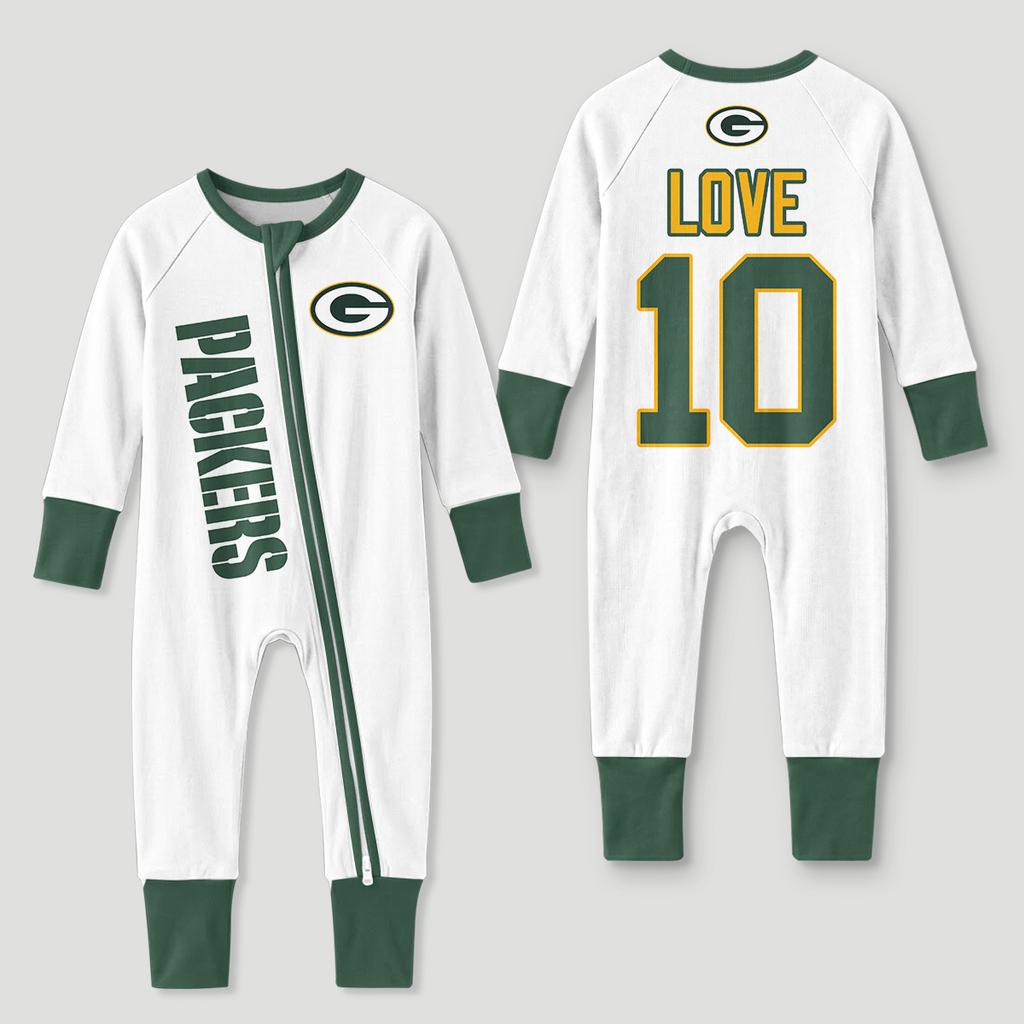 Green Bay P. JL10 Football!! Inspired Bamboo Convertible Zippy