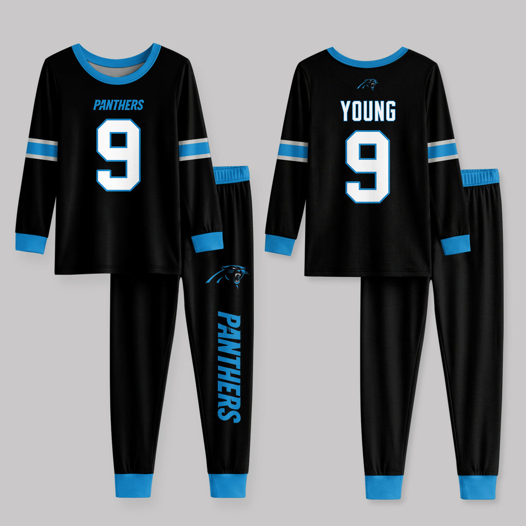 Carolina P. Football!! Inspired Bamboo Two Piece Long Sleeve Pajama Set