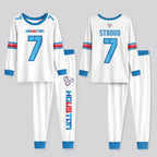 Houston T. Football!! Inspired Bamboo Two Piece Long Sleeve Pajama Set
