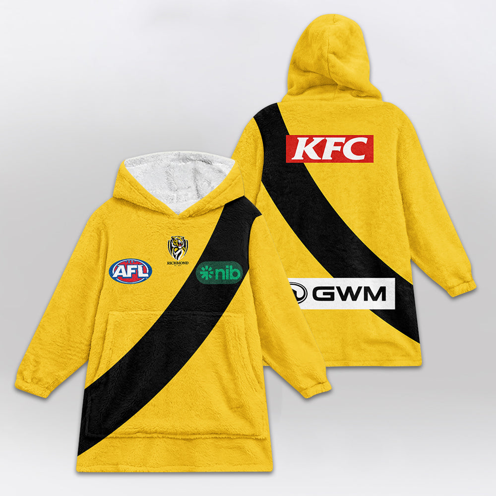 Richmond Tigers Blanket Hoodie