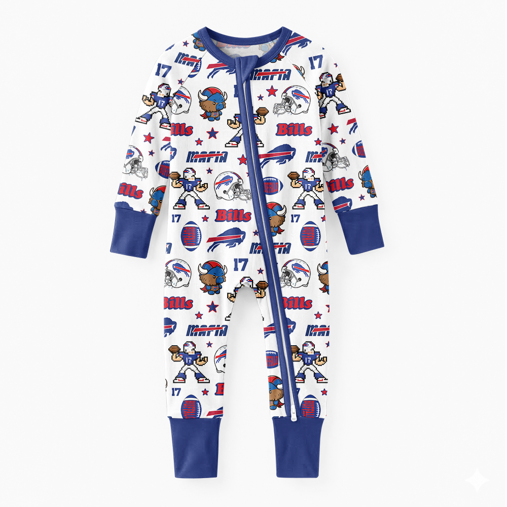 Buffalo Football! Inspired Bamboo Convertible Zippy