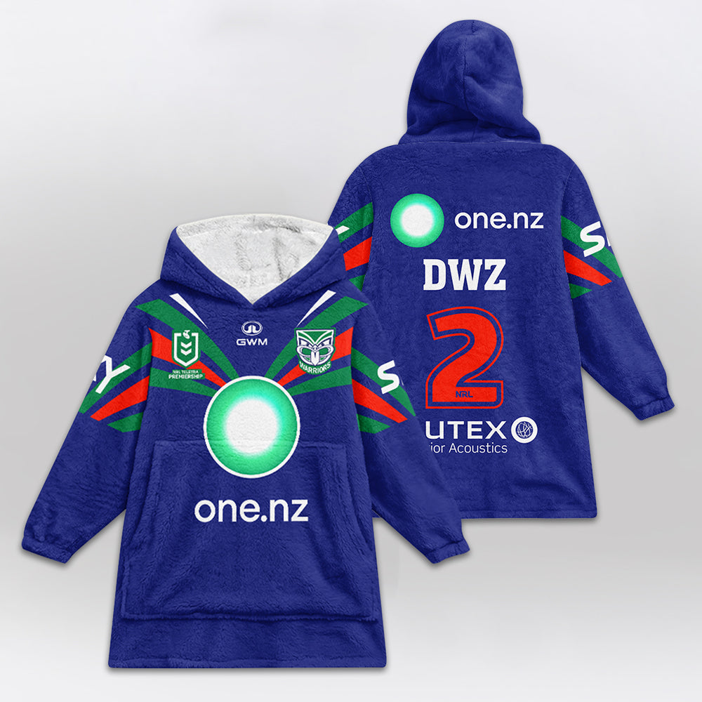 New Zealand 2026 Home DWZ 2 Unisex Blanket Hoodie