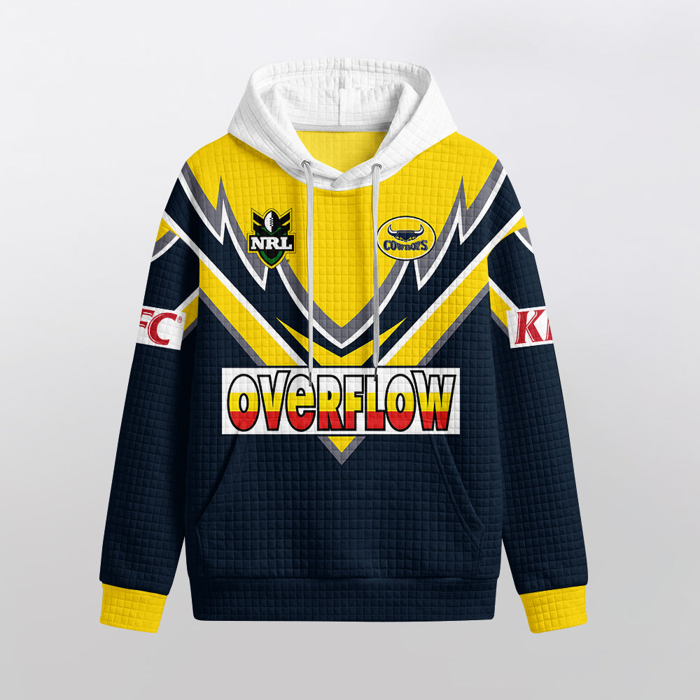 North Queensland 2000 Alternate Away Retro Waffle Hoodie
