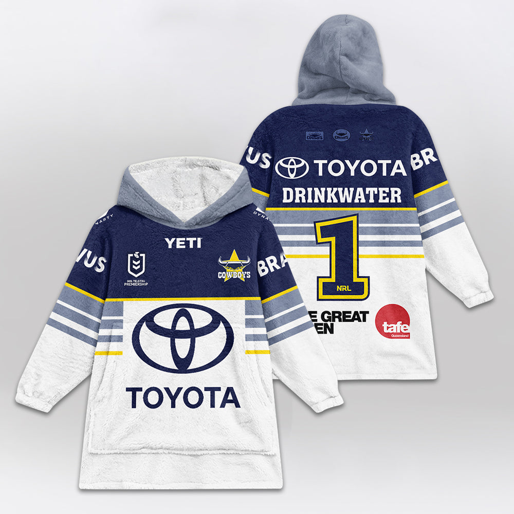 North Queensland Drinkwater 1 Home Blanket Hoodie