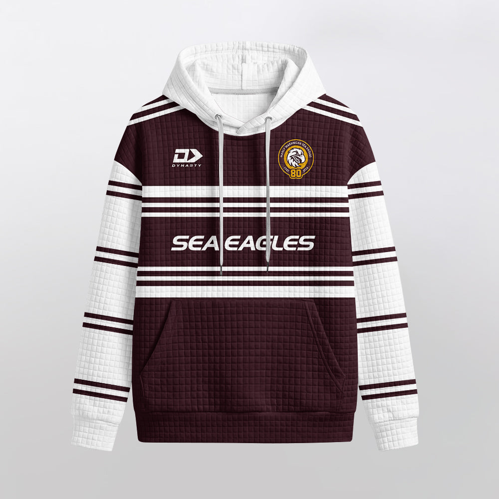 Manly Warringah 47 Waffle Hoodie