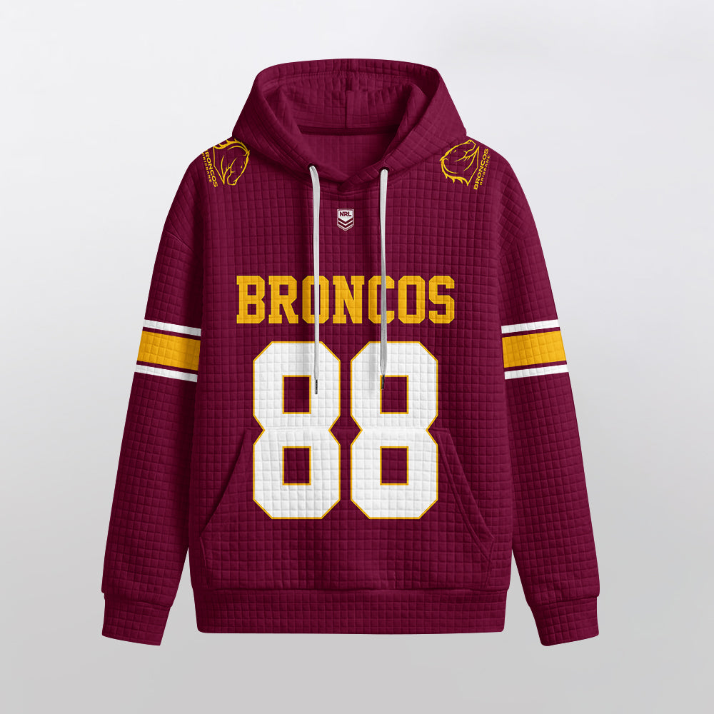 Brisbane Unisex Waffle Hoodie