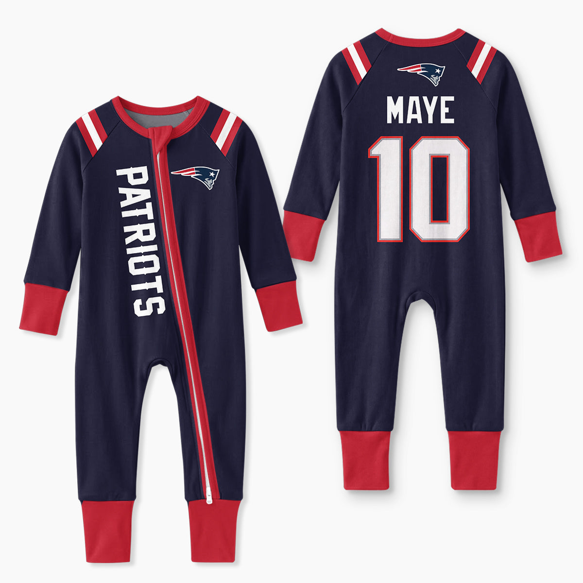 Patriots Football! Inspired Bamboo Convertible Zippy