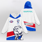 Western Bulldogs Unisex Blanket Hoodie