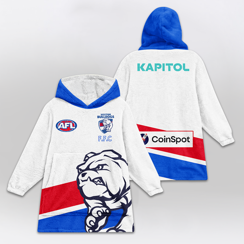 Western Bulldogs Unisex Blanket Hoodie
