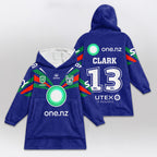 New Zealand 2026 Home Erin Clark 13 Unisex Blanket Hoodie