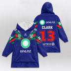 New Zealand 2026 Home Erin Clark 13 Unisex Blanket Hoodie