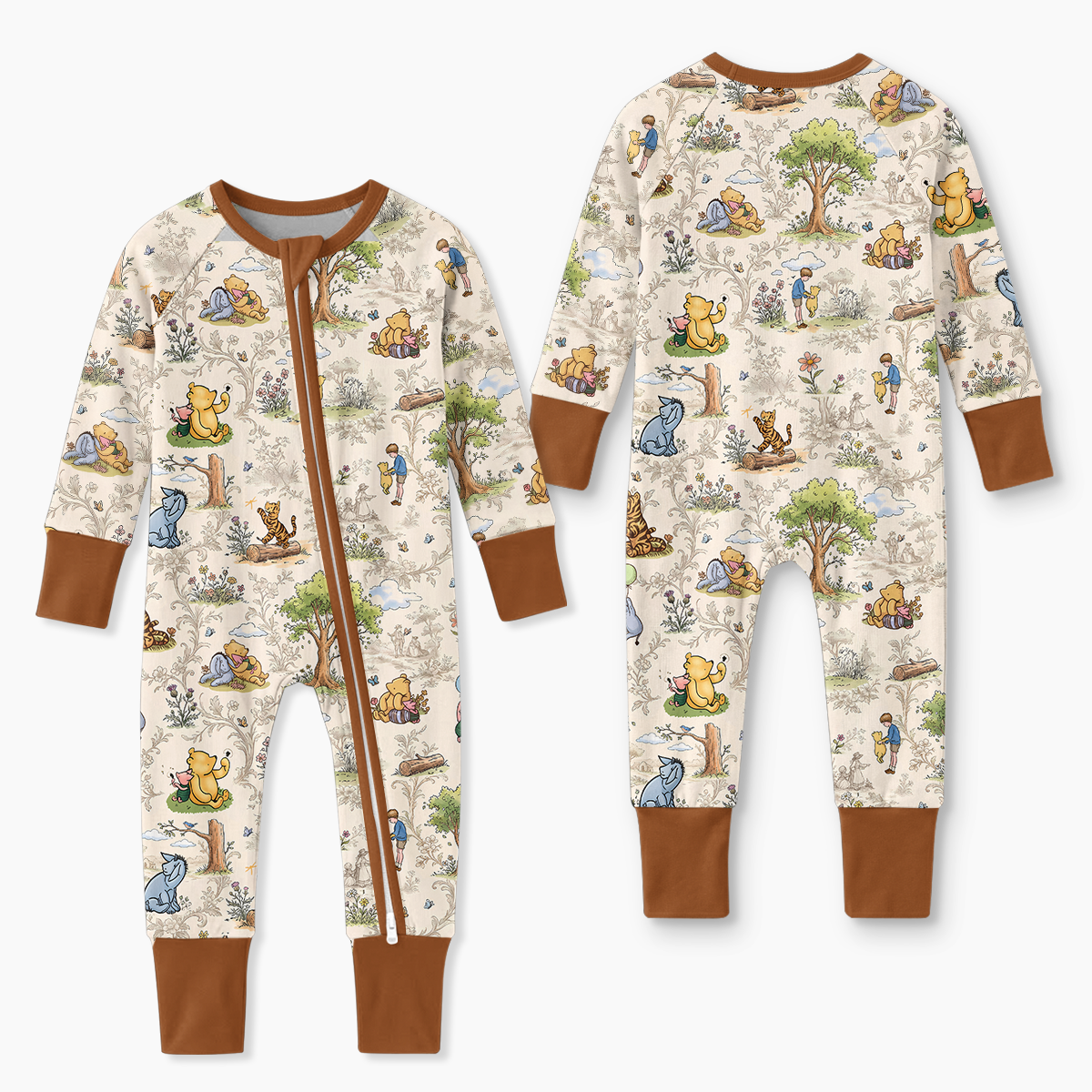 Silly Bear and Friends Bamboo Convertible Zippy