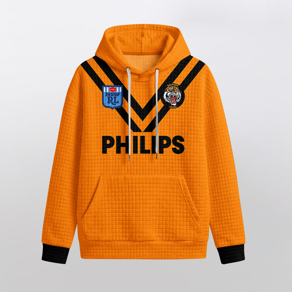 Wests Unisex Balmain 1989 Waffle Hoodie