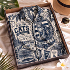 Geelong Cats Hawaiian Shirt – Retro Inspired Shirt