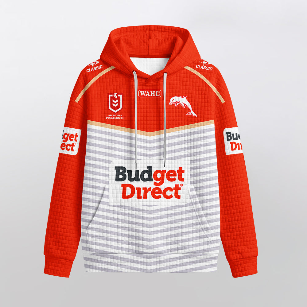 Dolphins Unisex Waffle Hoodie