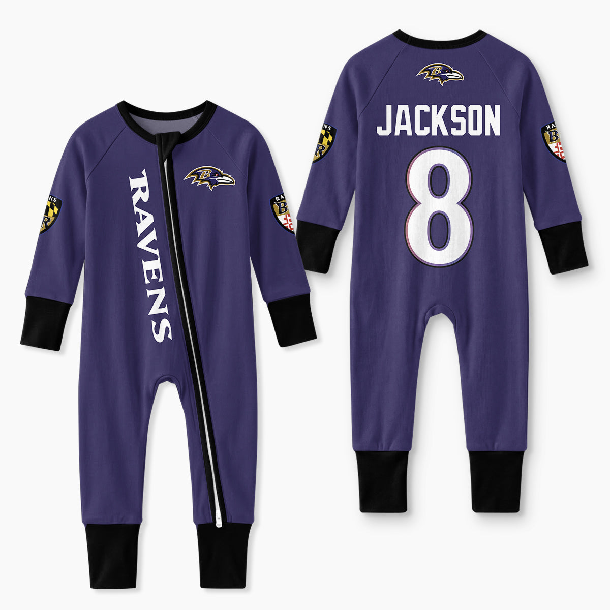 Baltimore RV Football JS 8! Inspired Bamboo Convertible Zippy