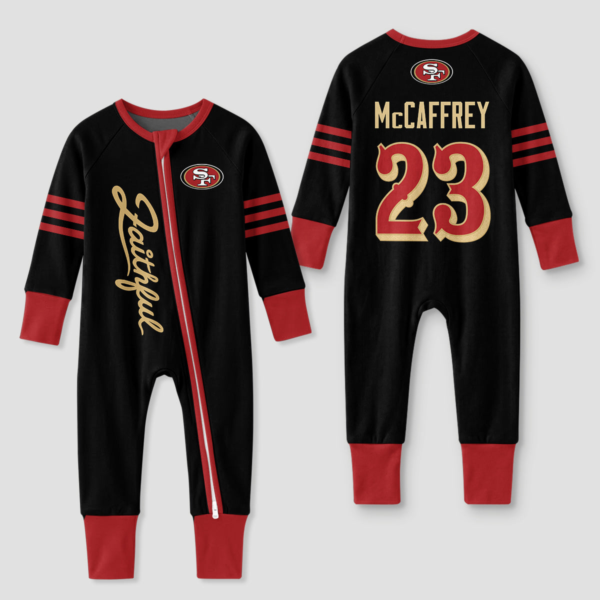 San Francisco Football MC 23 Inspired Bamboo Convertible Zippy