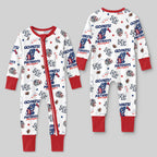 Patriots Football x Captain Inspired Bamboo Convertible Zippy