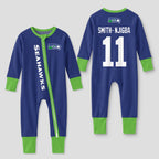 Seahawks Football! Inspired Bamboo Two Piece Long Sleeve Pajama Set