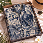 Carlton Blues Hawaiian Shirt – Retro Inspired Shirt