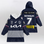 Brisbane Adam Reynolds 7 Blanket Hoodie