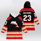 Dolphins Unisex Blanket Hoodie