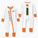 Miami Hurricanes Football!! Inspired Bamboo Convertible Zippy