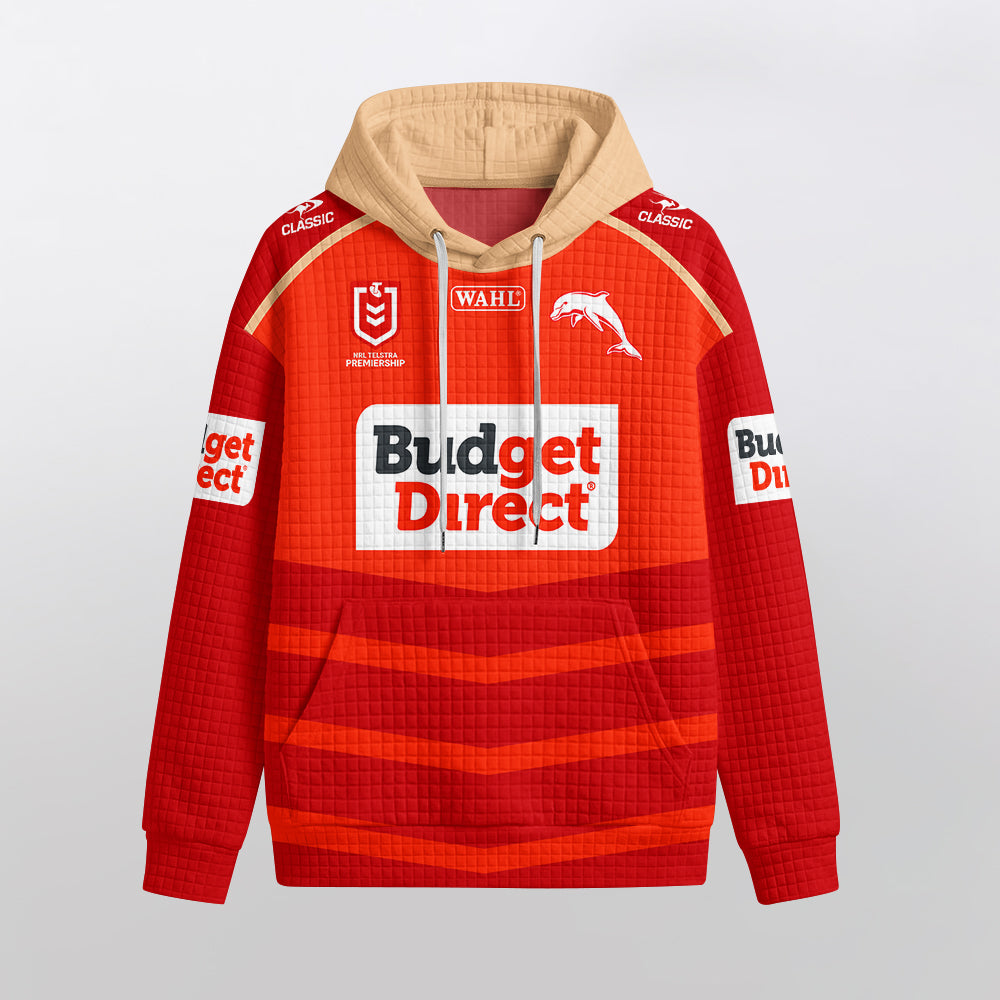Dolphins Unisex Waffle Hoodie