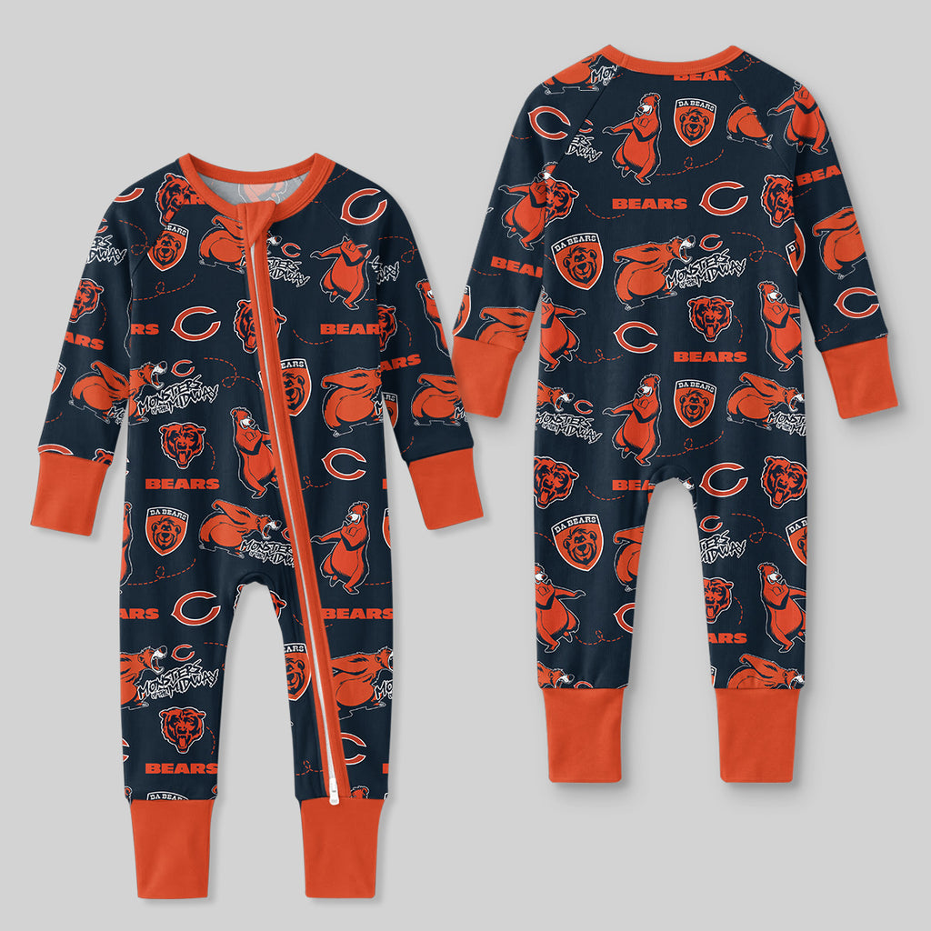 Chicago Football x B. Inspired Bamboo Convertible Zippy