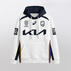 Brisbane Unisex White Waffle Hoodie
