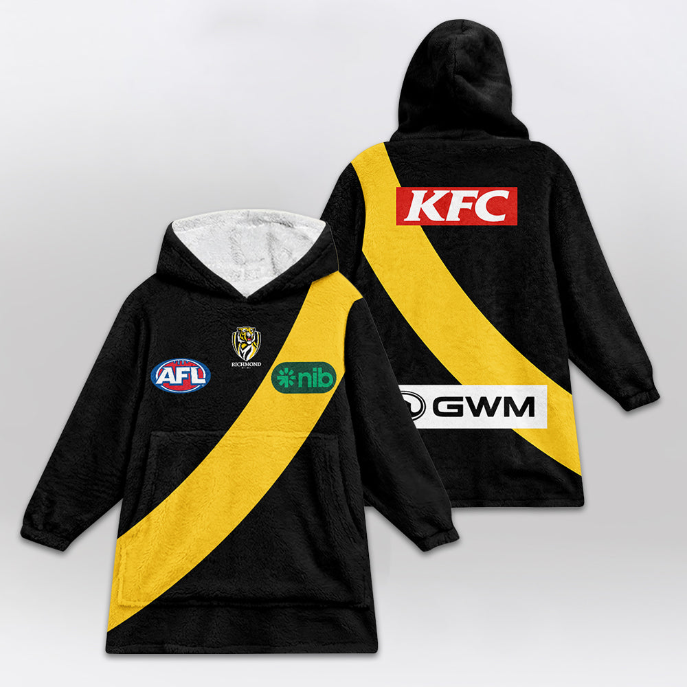 Richmond Tigers Blanket Hoodie