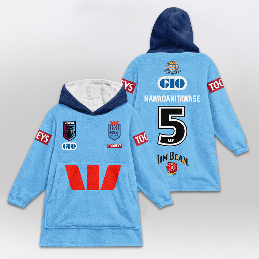 NSW Blues Marky Mark Blanket Hoodie