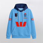 NSW Blues Rugby Waffle Hoodie