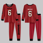 Tampa Bay Buccaneers Football!! Inspired Bamboo Two Piece Long Sleeve Pajama Set