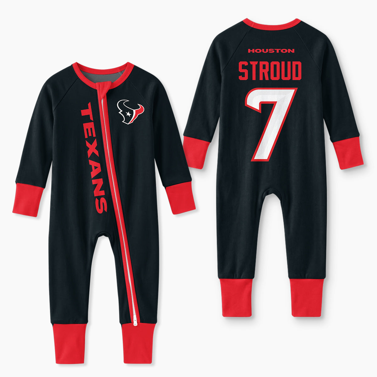Houston Texans Football!! Inspired Bamboo Convertible Zippy