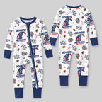 Patriots Football x Captain Inspired Bamboo Convertible Zippy