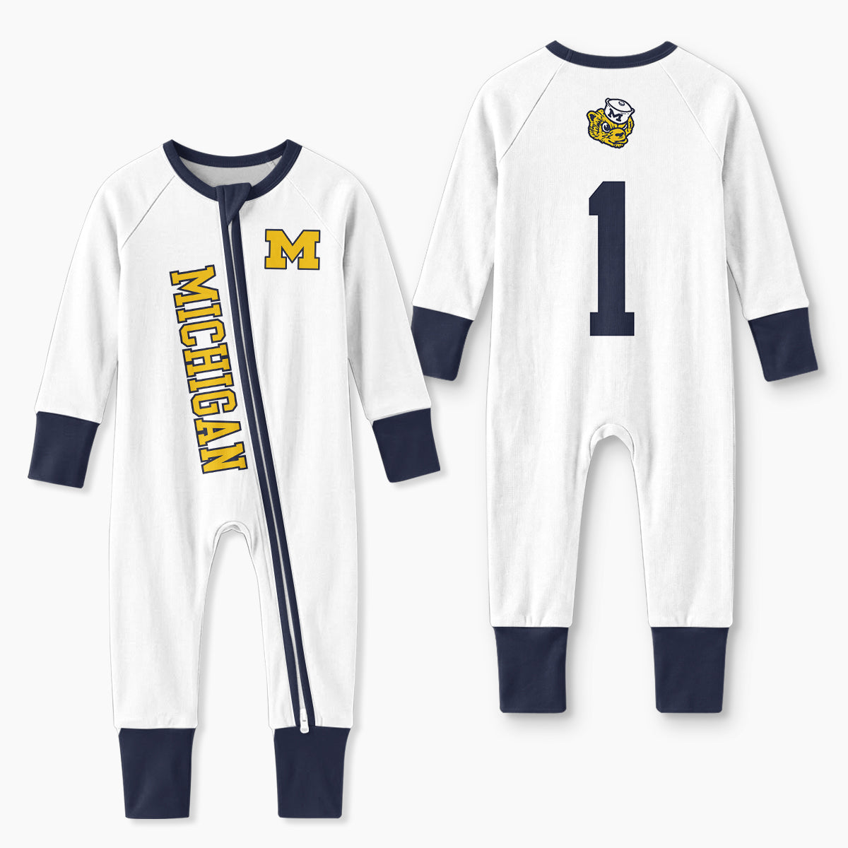 Michigan Wolverines Football!! Inspired Bamboo Convertible Zippy