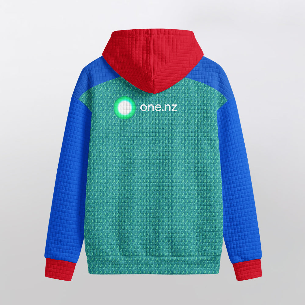 New Zealand 2026 Green Unisex Waffle Hoodie