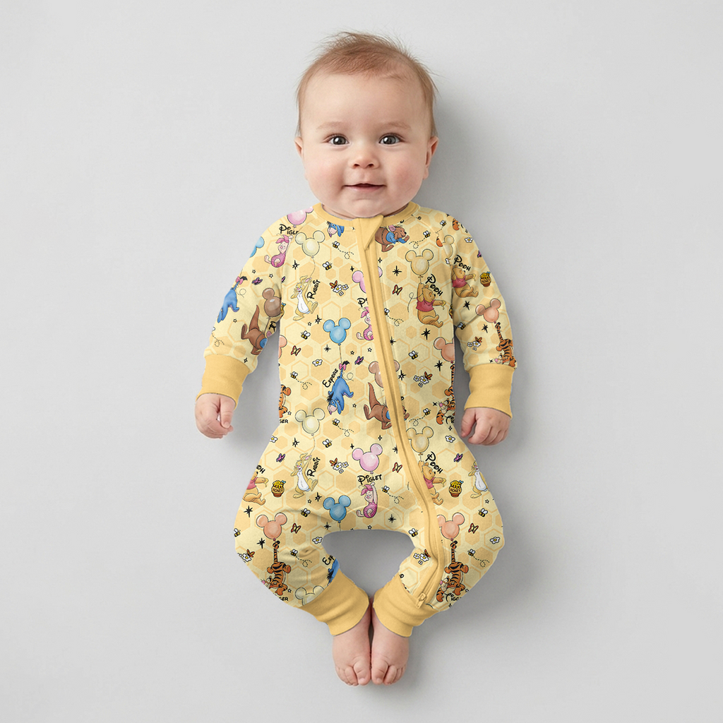 Baloons Bear and Friends Bamboo Convertible Zippy