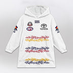 Adelaide Football 2026 White Blanket Hoodie
