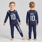 NE Football! Inspired Bamboo Two Piece Long Sleeve Pajama Set